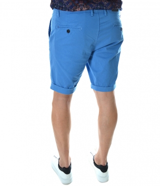 Мъжки къси панталони в небесно синьо