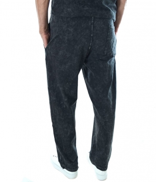 Мъжки спортен панталон Relaxed fit варен памук