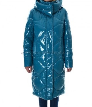 Свободен модел Дамско зимно дълго яке