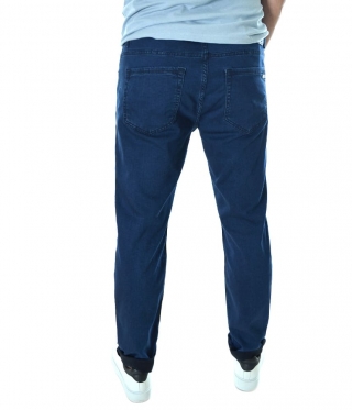 Мъжки летни сини дънки Regular-Fit модел