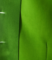 Дамско зелено палто с копчета и качулка