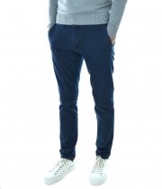 Мъжки дънков Slim Fit панталон с италиански джоб