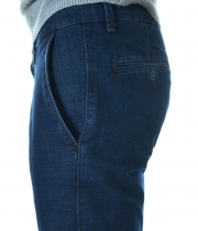 Мъжки дънков Slim Fit панталон с италиански джоб