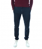 Мъжки дънков панталон с италиански джоб Slim Fit